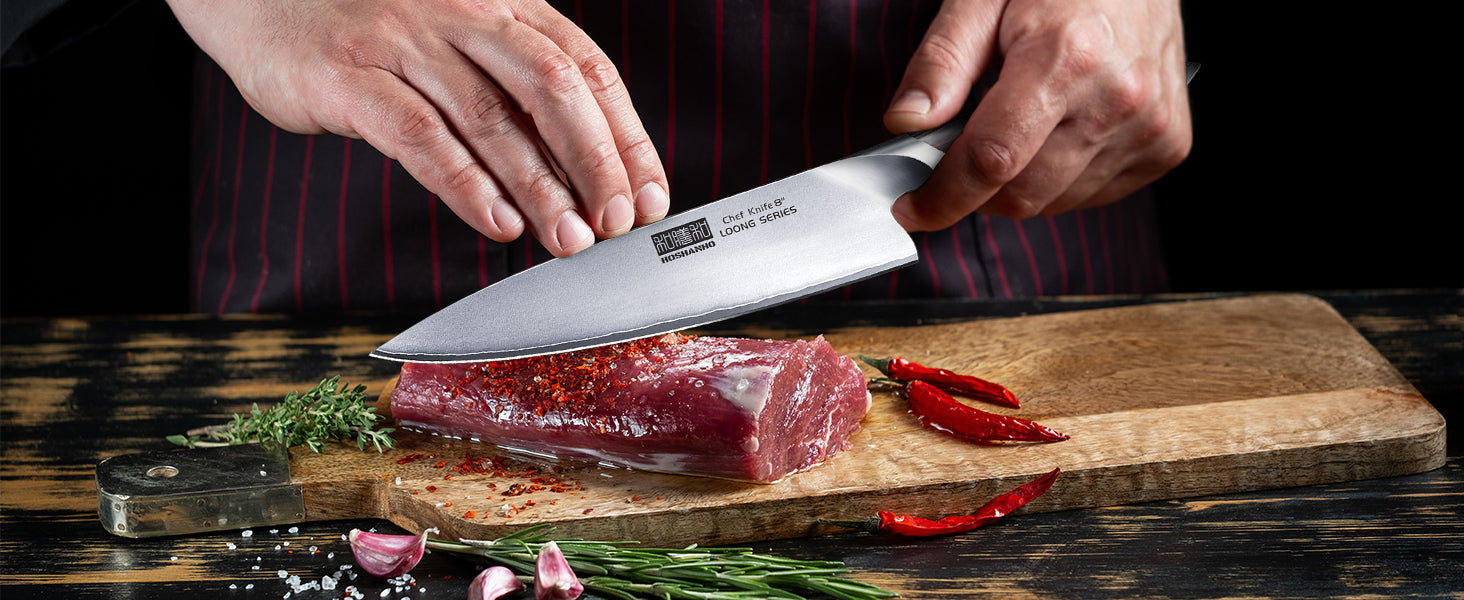 HOSHANHO 7 Inch Japanese Chef Knife, Ultra Sharp High Carbon